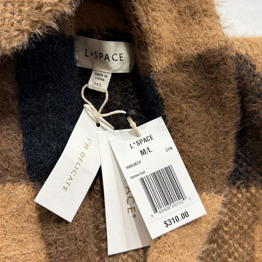 L*Space Harlow Coat Size M/L - Picture 11 of 12